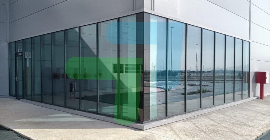 Estructura de aluminio y vidrio — Alumiglass Dp