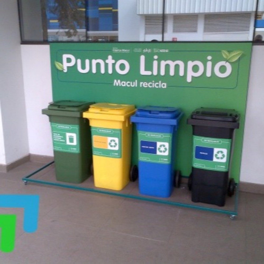 Contenedor de reciclaje — Punto Limpio